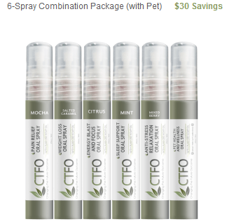 6 Spray Combo with Pet product photo