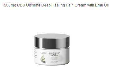 Deep Healing 500mg product photo