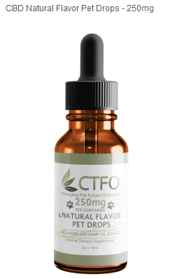 250mg Pet CBD Drops product photo
